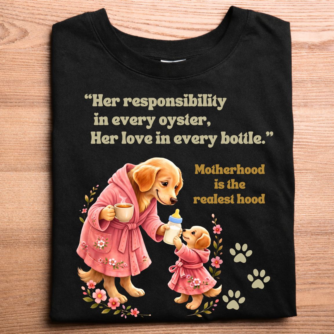 Motherhood is Realest hood T-Shirt