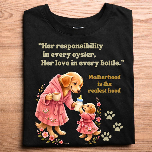 Motherhood is Realest hood T-Shirt
